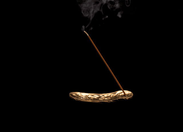 Brass Incense Holder (Short)